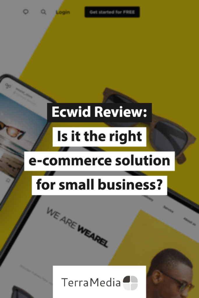 Ecwid - the right choice for small business - Pin 1