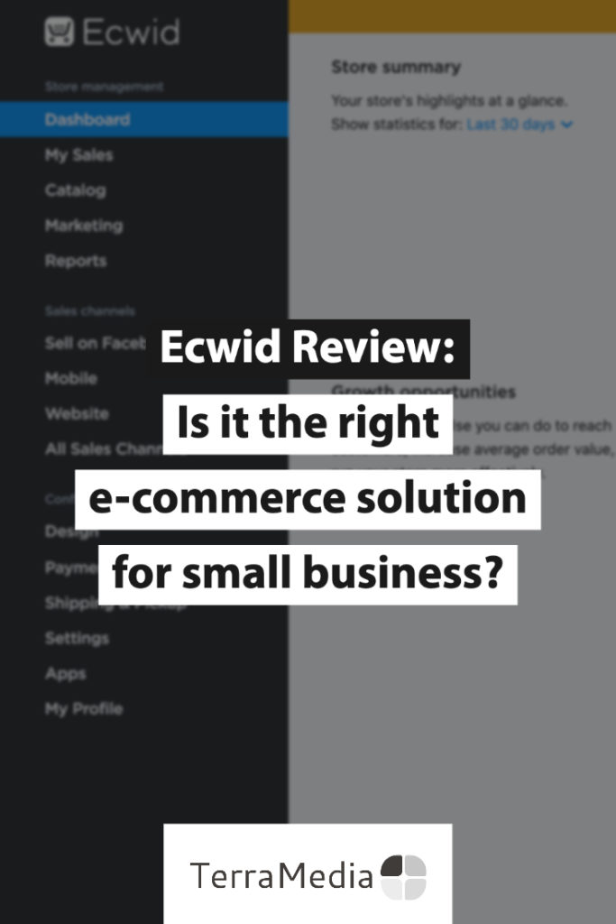 Ecwid - the right choice for small business - Pin 2
